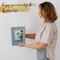 Pack of 2 - Rustic 5x7 Inches Wooden Picture Frame,Vintage Cyan and White in Gift Box(5x7 inches photo)9.9"L x 7.9"W
